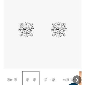 Elegant Silver Stud Earrings